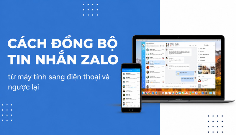 Đồng bộ tin nhắn Zalo giúp người dùng xem lại hội thoại, hình ảnh và file quan trọng trên nhiều thiết bị. 