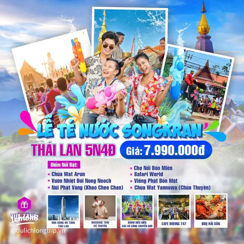 Pattaya và Phuket phù hợp với du khách muốn kết hợp trải nghiệm lễ hội té nước cùng nghỉ dưỡng biển và vui chơi giải trí.