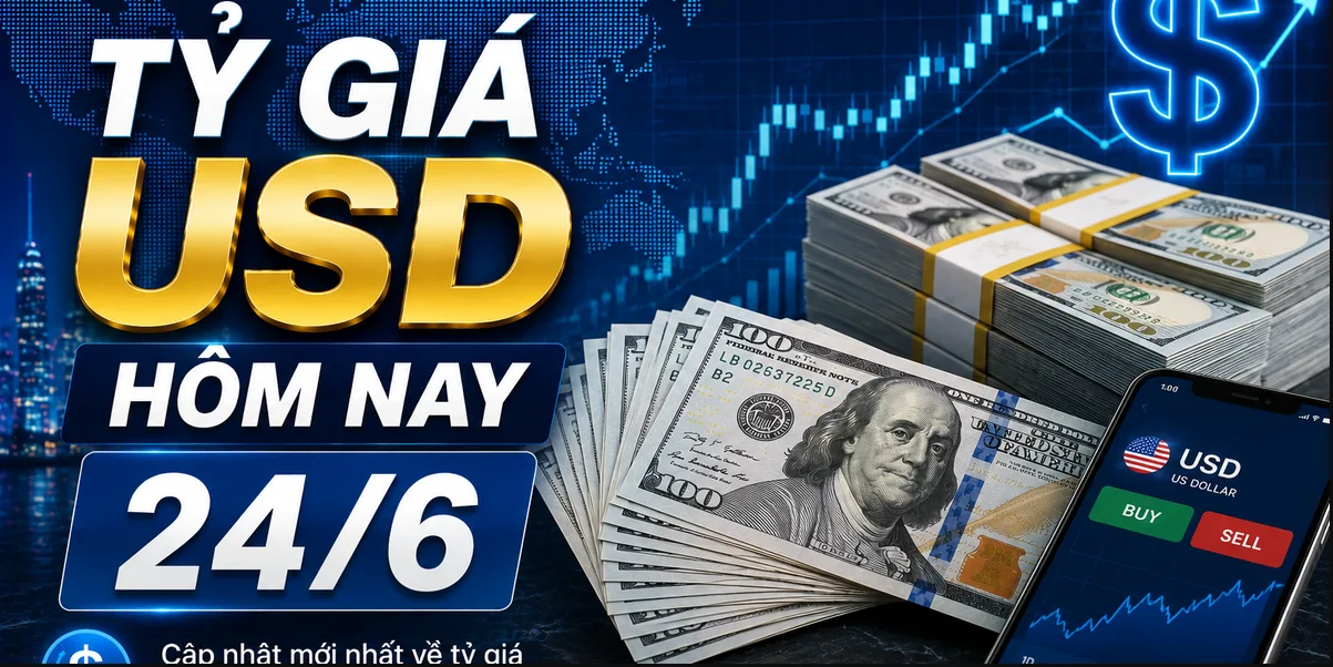 Bảng tỷ giá USD giúp người đọc nhanh chóng biết mức mua vào, bán ra và tỷ giá trung tâm đang được tham khảo.